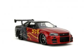 Nissan Skyline GT-R 2002 Godzilla  Jada 1:24